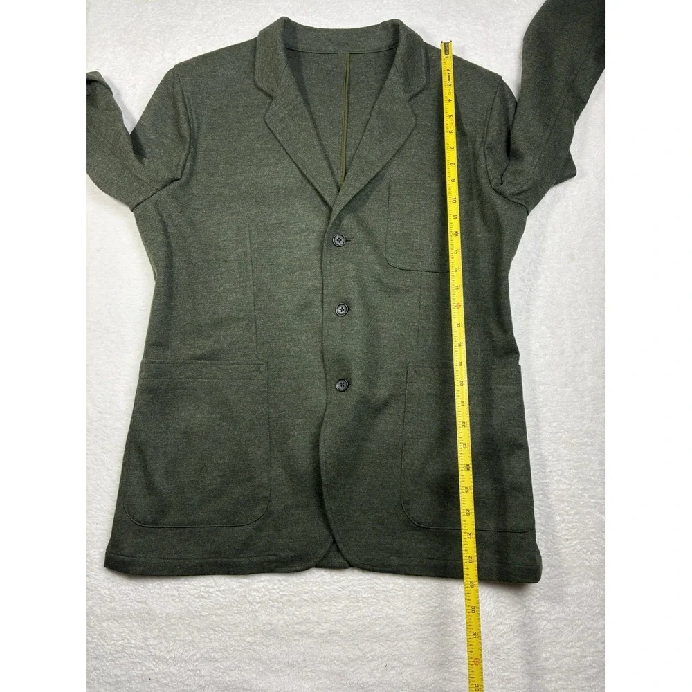 The Armoury Men's Arthur Standard Jacket, Sz 50, 100% Wool Knit Japan